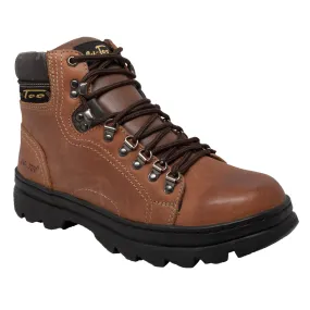 AdTec Mens 6in Hiker Brown Work Boots