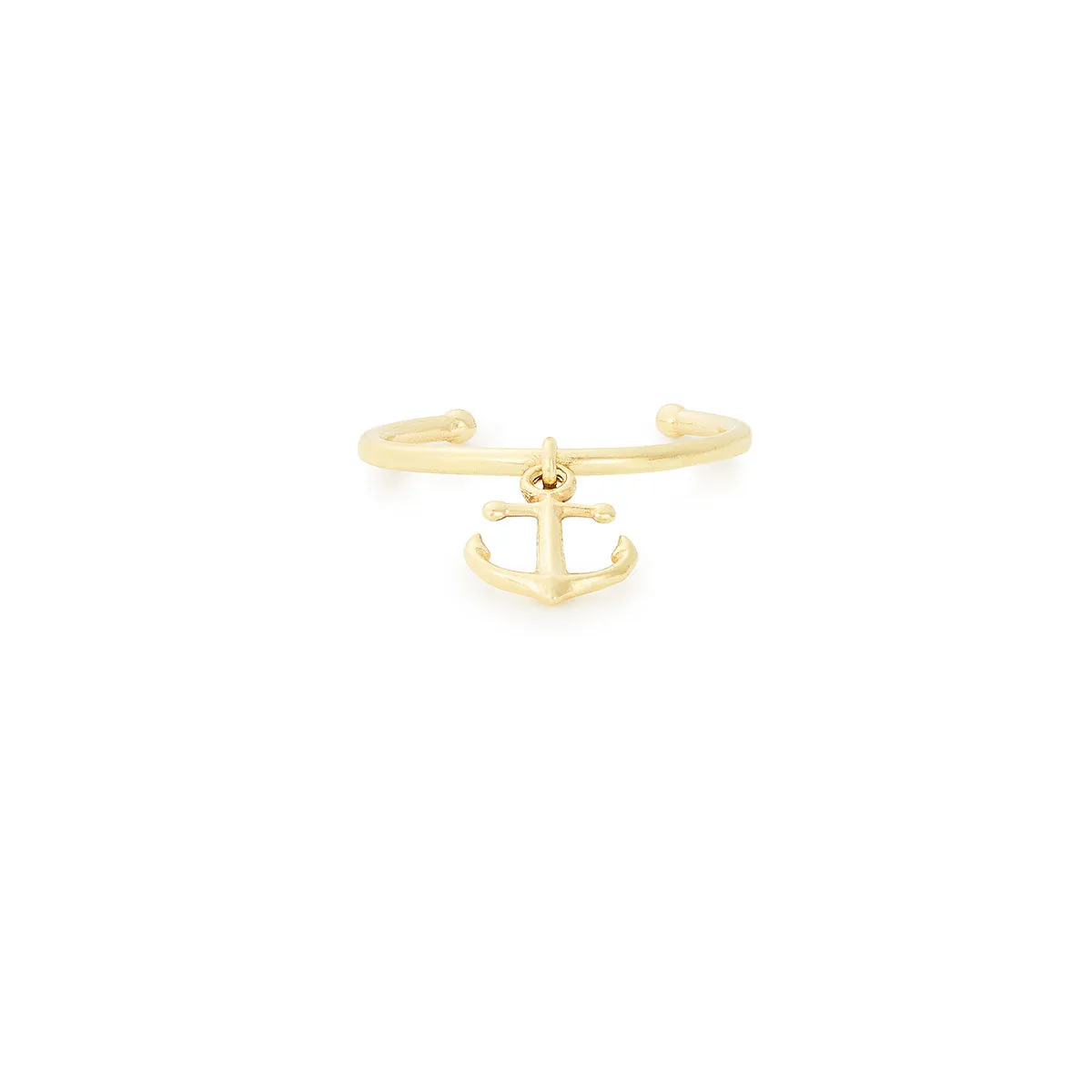 Anchor Charm Ring