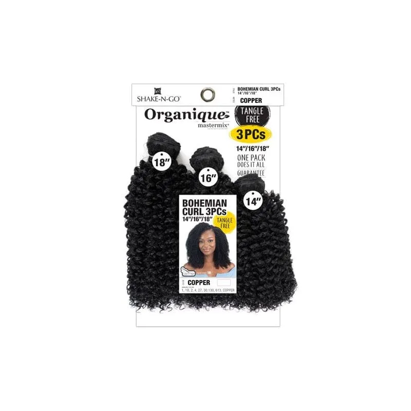 BOHEMIAN CURL 3PCS | Shake-N-Go Organique Mastermix Synthetic Weave