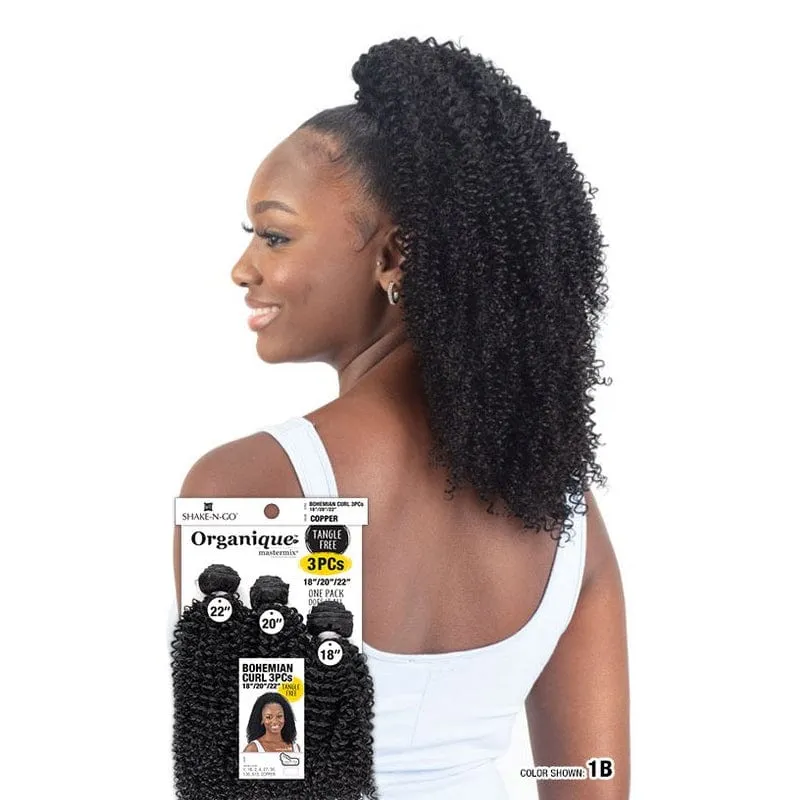 BOHEMIAN CURL 3PCS | Shake-N-Go Organique Mastermix Synthetic Weave