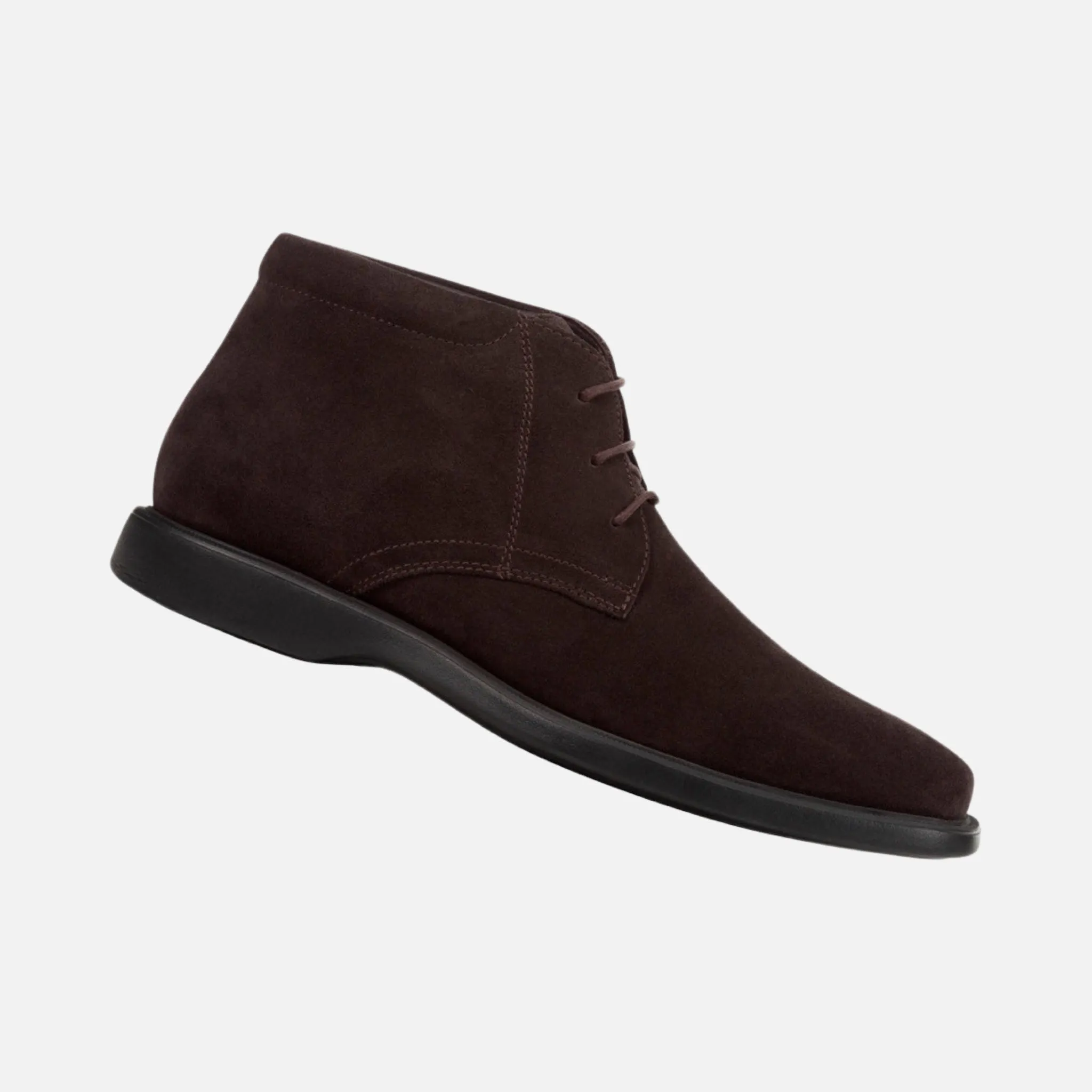 Brown Geox Brayden 2Fit ABX Men's Suede Waterproof Chukka Boots