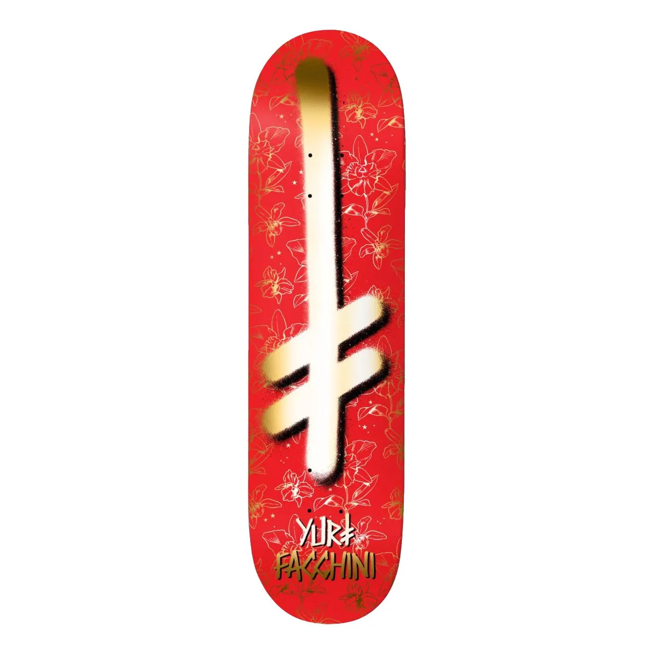 Deathwish Yuri Gang Logo Orchids 8.25" Deck