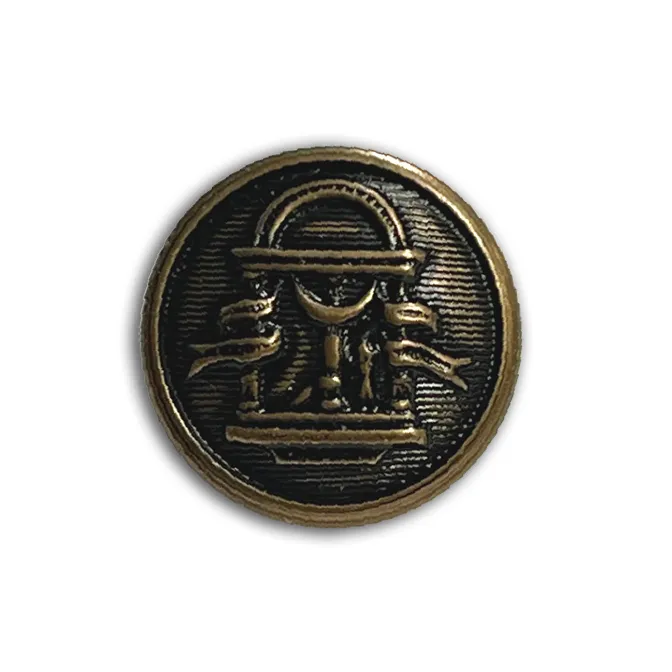 Georgia AGSU Buttons - Antique Bronze