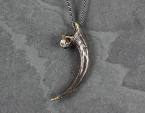 Harpy Eagle Talon Necklace - Bronze