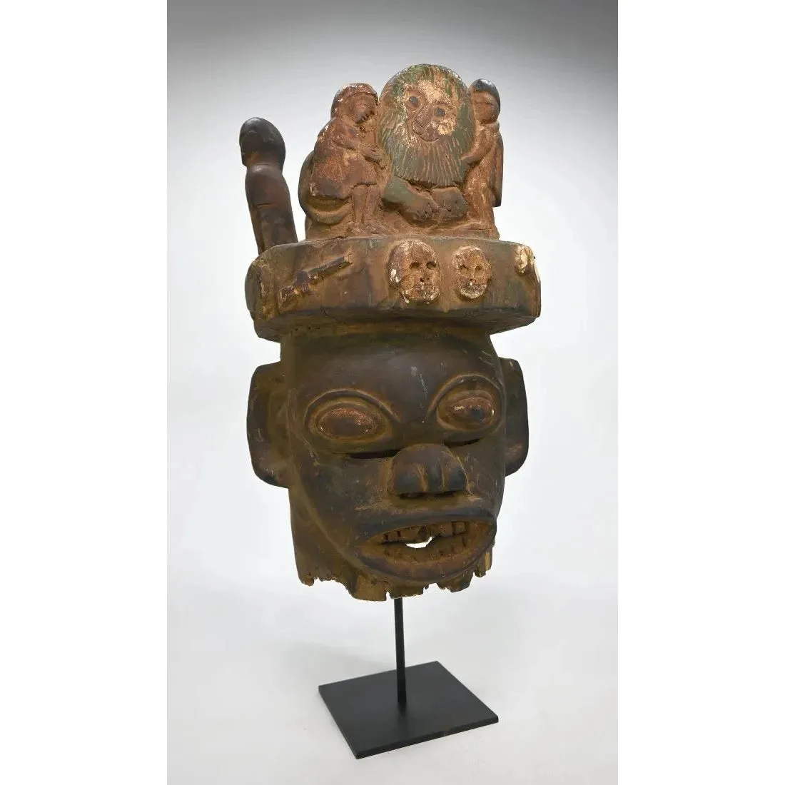 Ibibio Janus Helmut Mask, Nigeria PROVENANCE