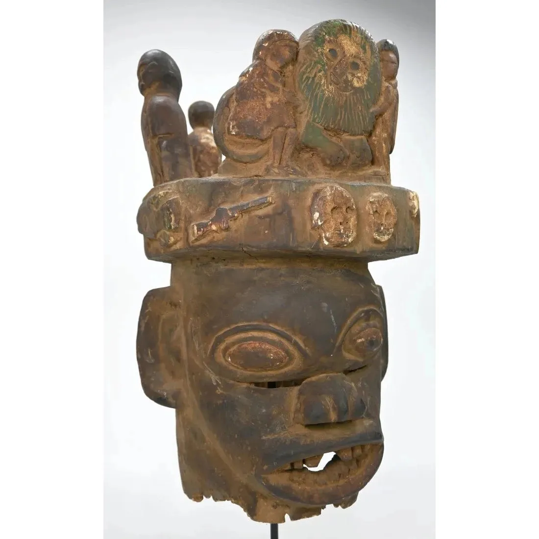 Ibibio Janus Helmut Mask, Nigeria PROVENANCE