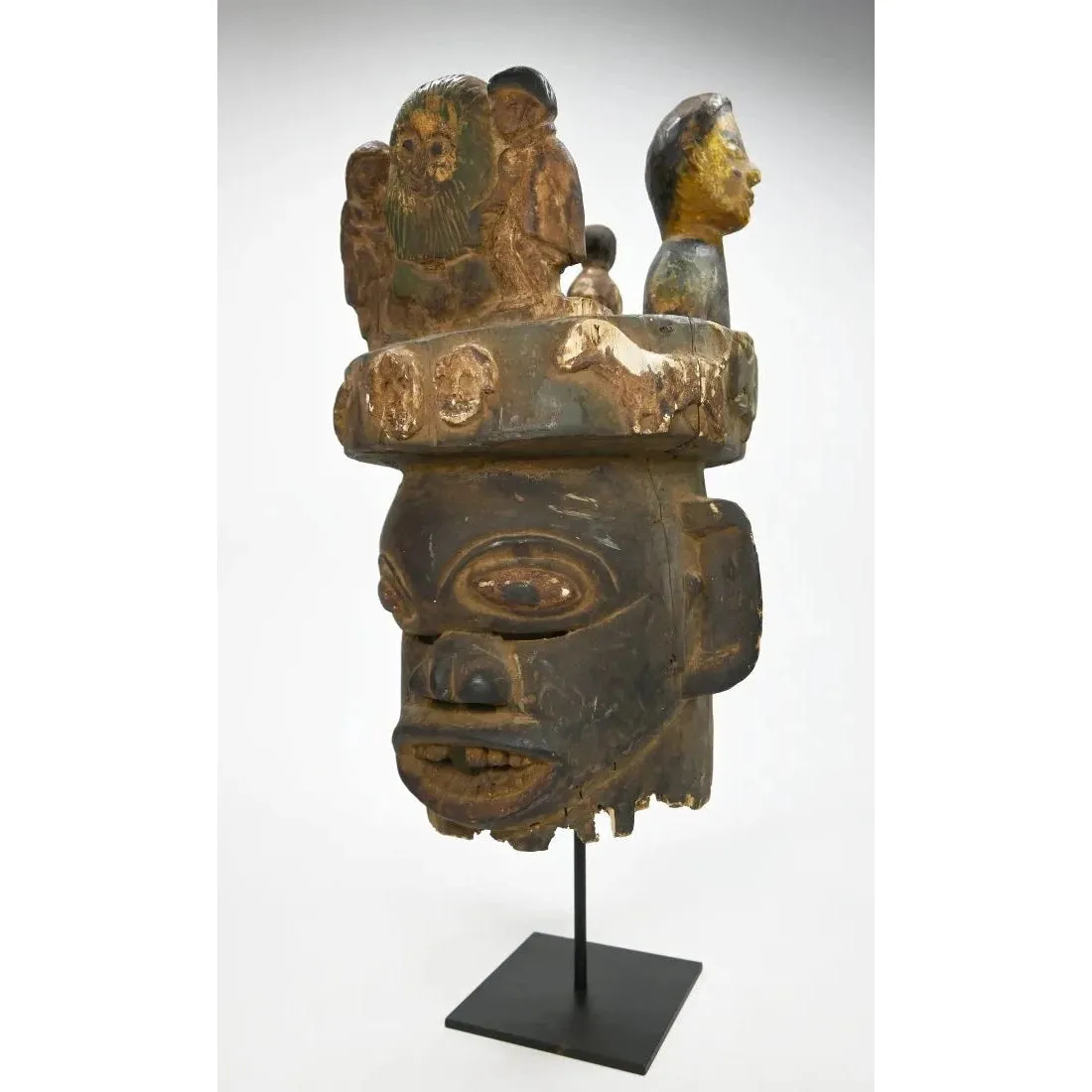 Ibibio Janus Helmut Mask, Nigeria PROVENANCE