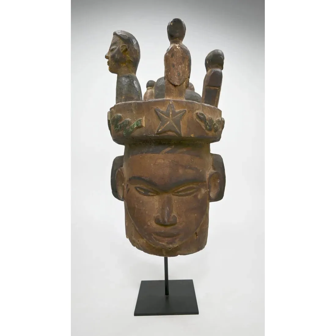 Ibibio Janus Helmut Mask, Nigeria PROVENANCE