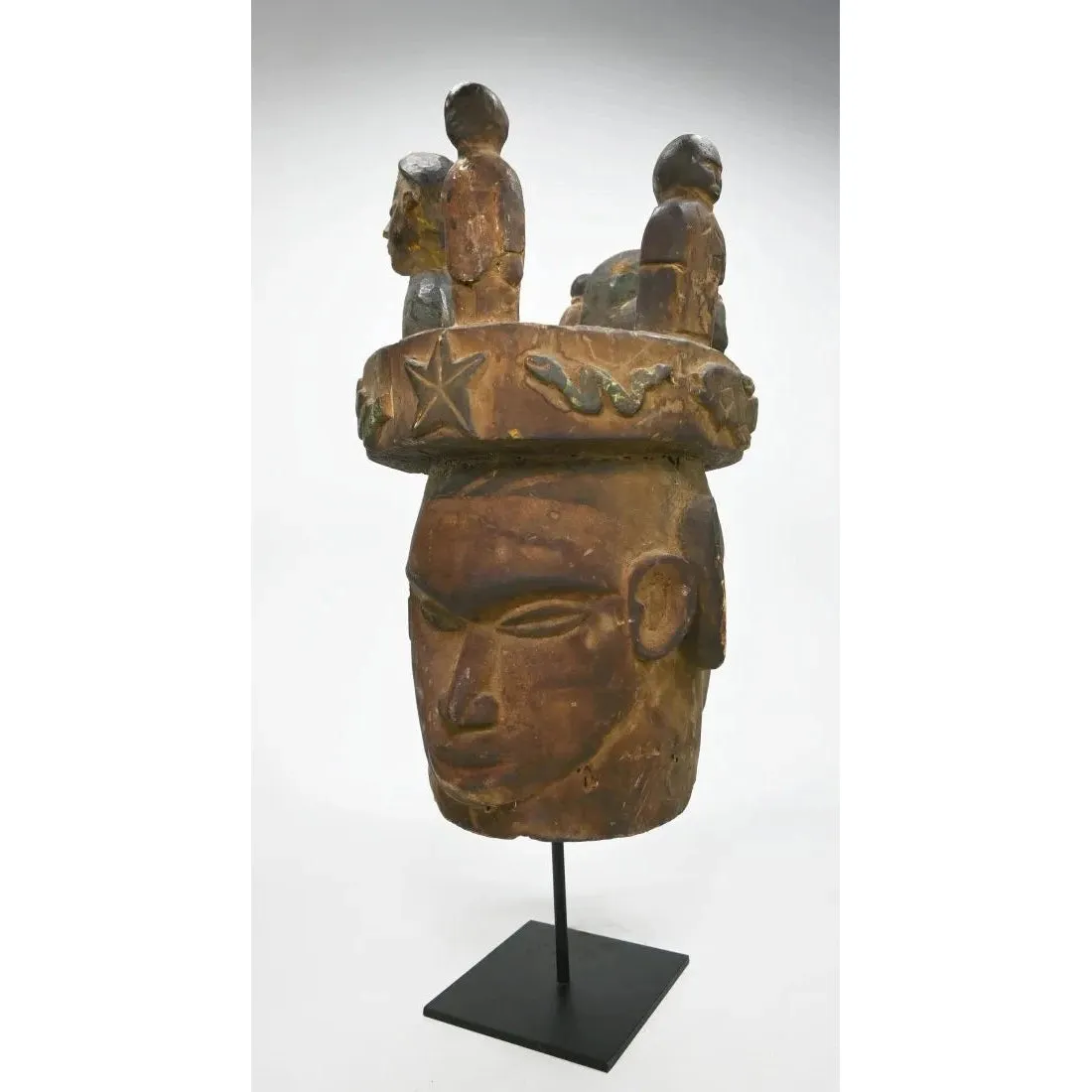 Ibibio Janus Helmut Mask, Nigeria PROVENANCE