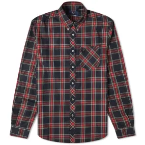 MADE IN ENGLAND Fred Perry Tartan long sleeve