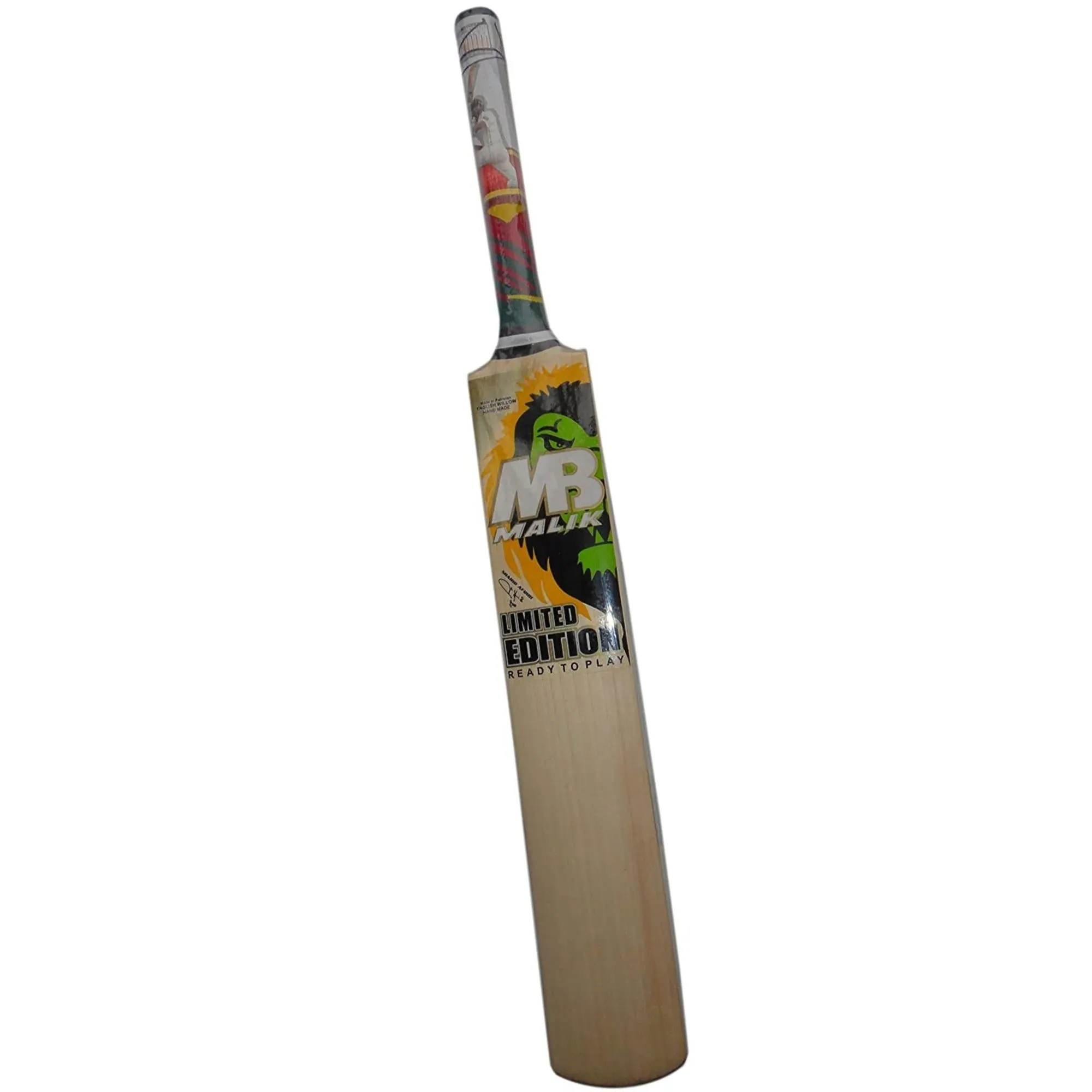 MB Malik Limited Edition Big Edge Cricket Bat