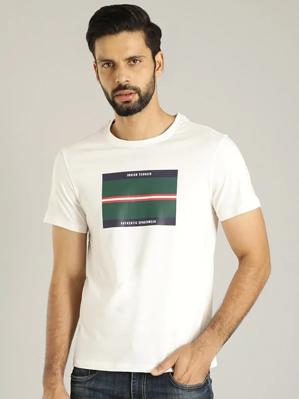 Men Graphic Crew Neck T-Shirt