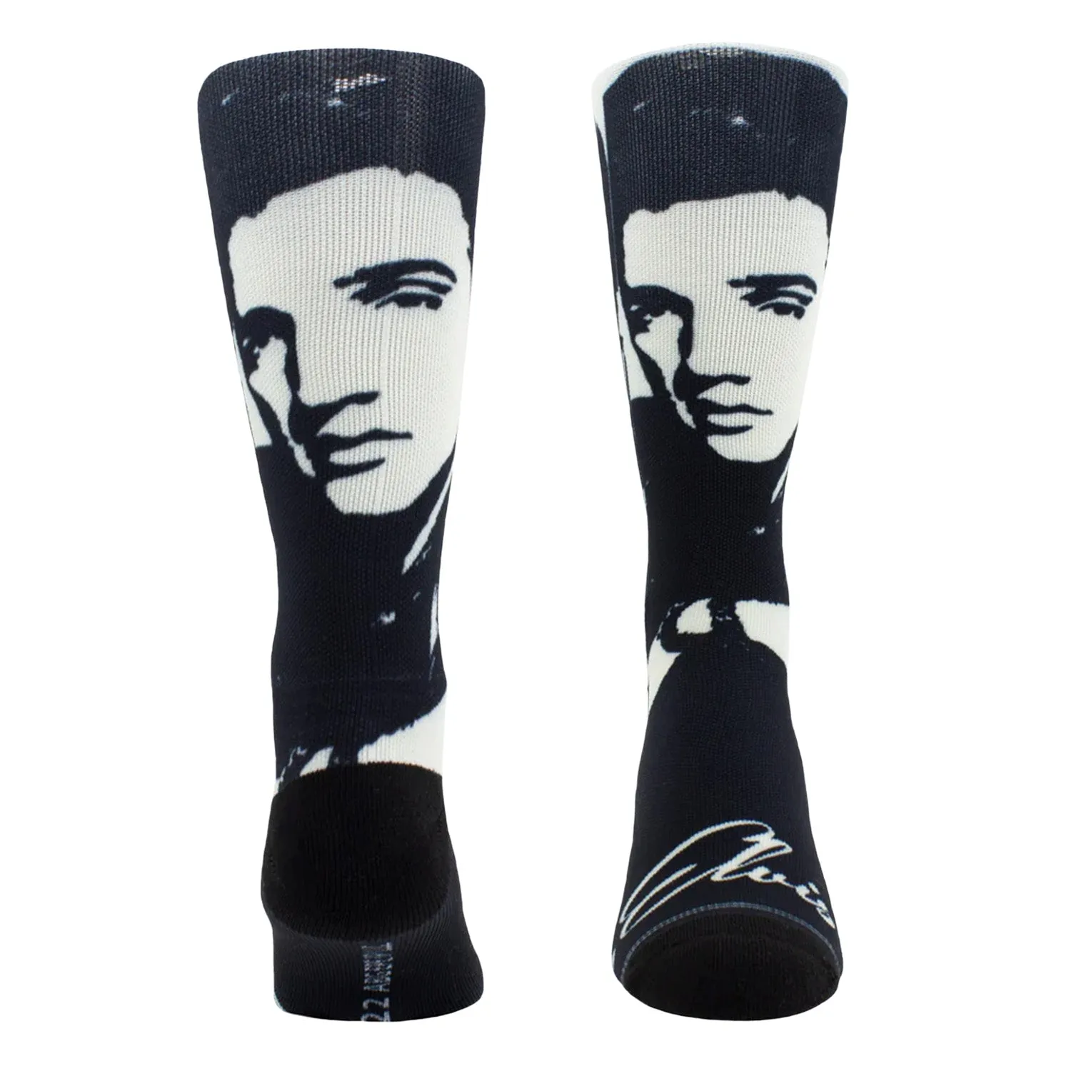 Men's Elvis Portrait Crew Socks