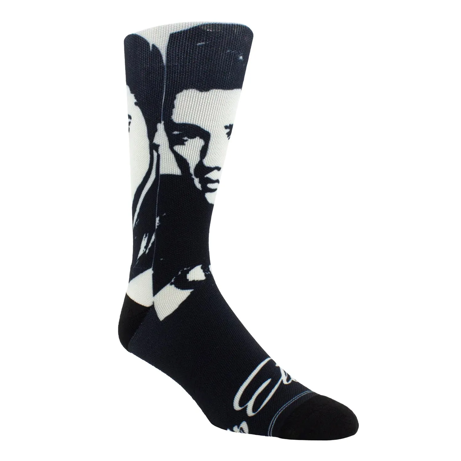 Men's Elvis Portrait Crew Socks