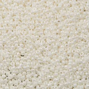 Miyuki Boncuk, MiyukiSeedBeads 8/0-0591 Ivory Pearl Ceylon