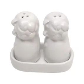 Novica Bright Felines Ceramic Salt And Pepper Set