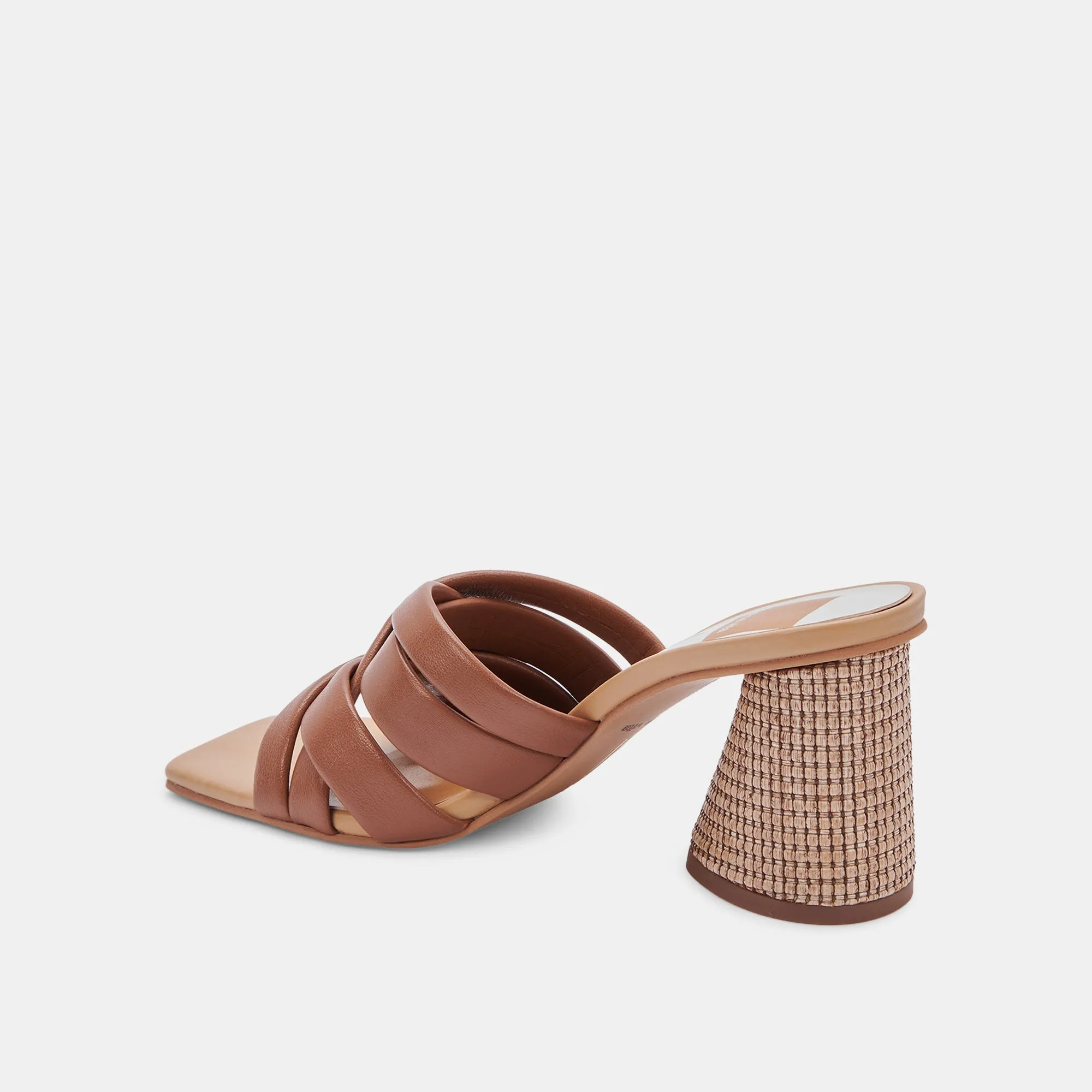 PAZLEE HEELS CEDAR LEATHER