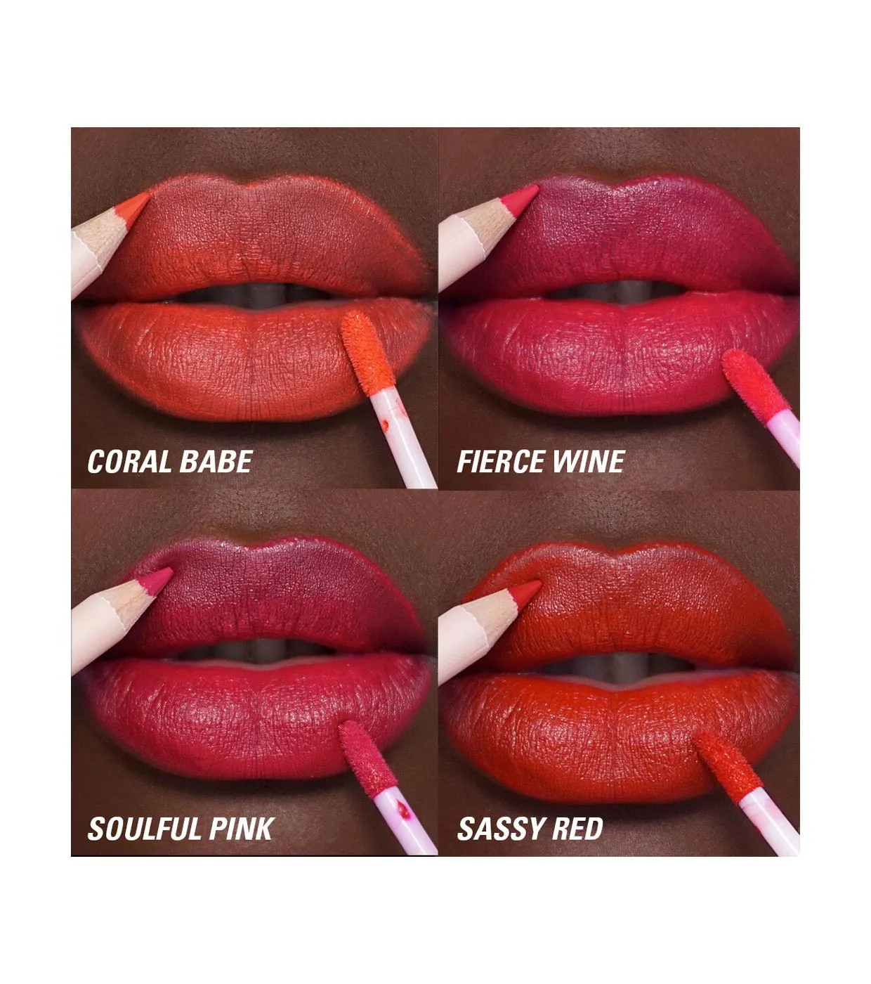 Revolution - Set de labios Lip Contour - Soulful Pink