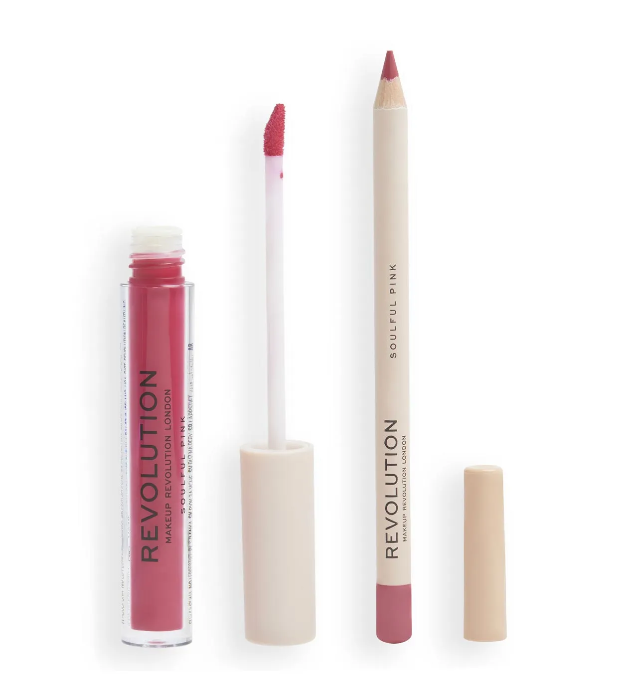 Revolution - Set de labios Lip Contour - Soulful Pink