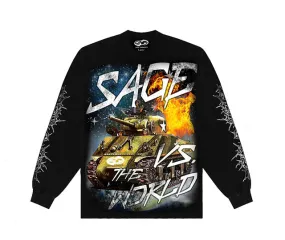 SAGE VS. THE WORLD T-SHIRT (LONG SLEEVE)