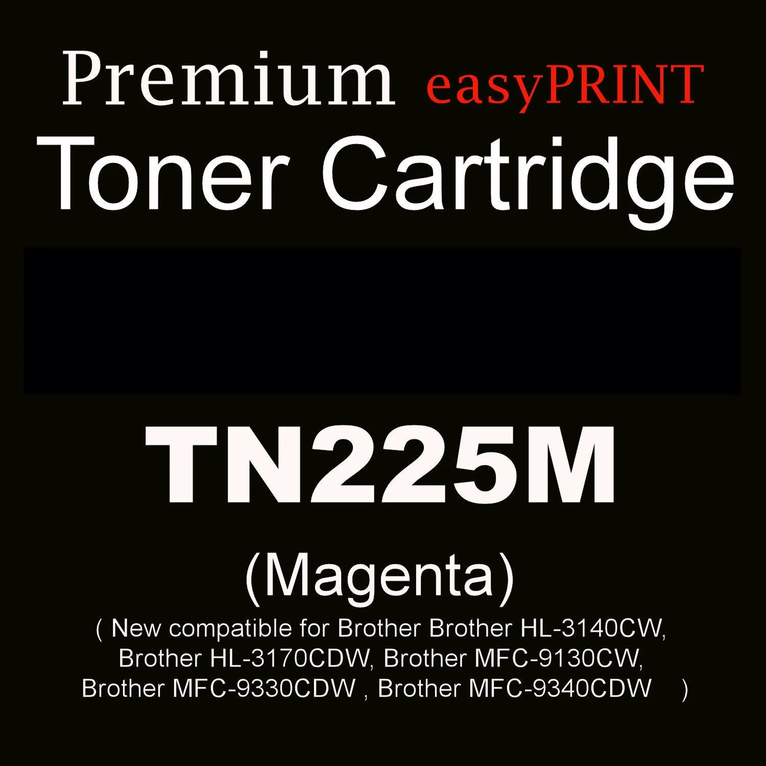 TN225 3-Color Toner Set -  New Compatible Cyan/Magenta/Yellow Color Toners