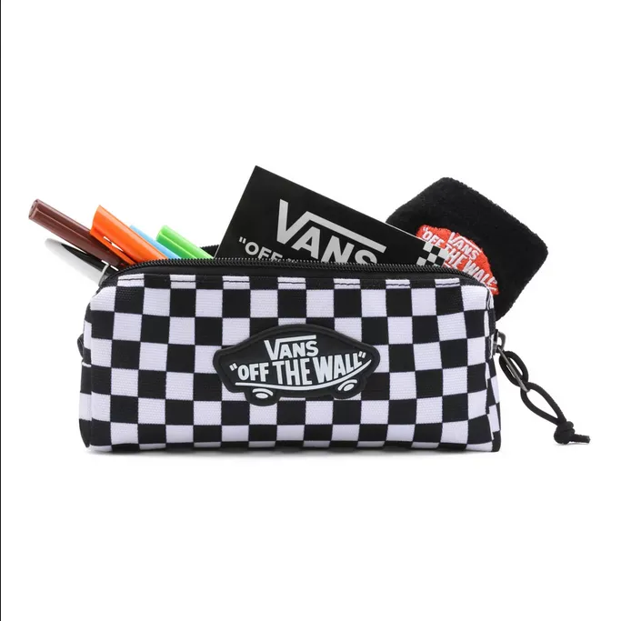 Vans pencil case BY OTW PENCIL POUCH BOYS Classic VN0A3HMQHU01 checkerboard black-white 