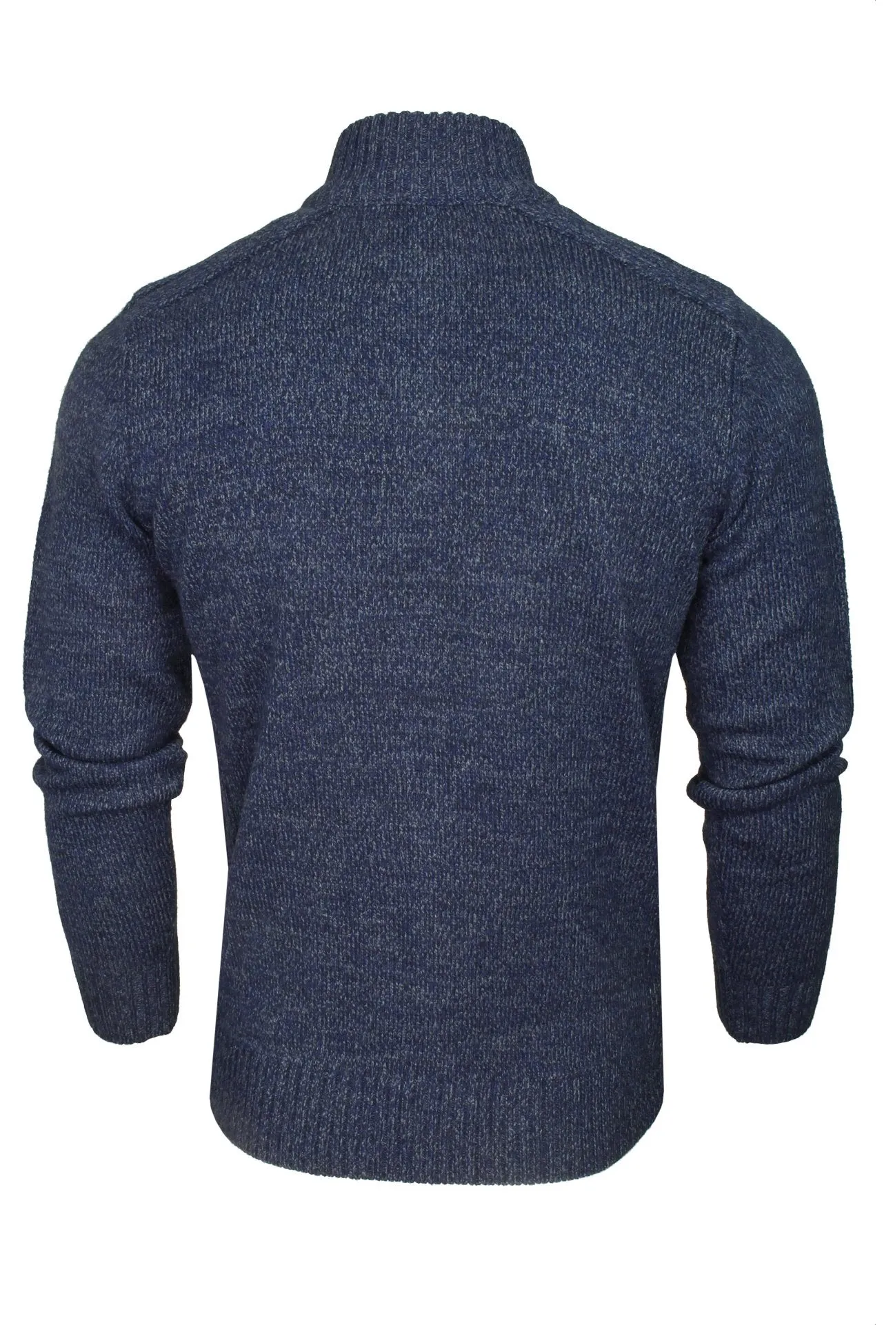 Xact Mens 1/4 Zip Twist Jumper